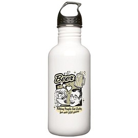 Truly Teague Stainless Water Bottle 1.0L Beer: Helping People Get Lucky