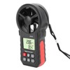 Digital Anemometer LCD Backlit Display Maximum Minimum Average Wind Speed
