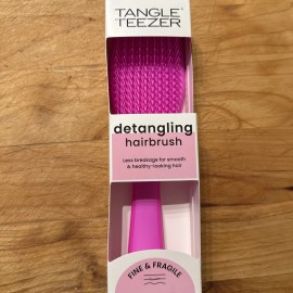 Tangle Teezer Detangler Brush Fine & Fragile Hair (Hot Pink)