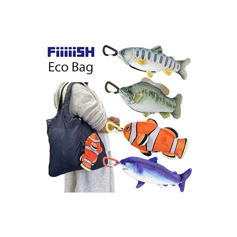 Stream Trail FiiiiiSH Fish Eco Bag (FISH ECO BAG) Clownfish