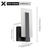 Joosenhouse Modern LED Wall Sconce Dimmable Wall Mounted Lamp Set