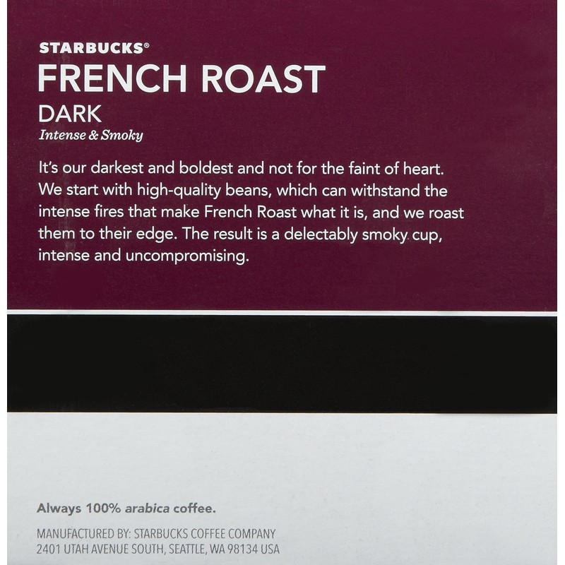 Starbucks French Roast K-cup, 10 ct
