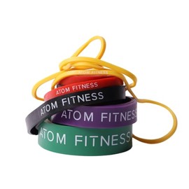 Bandas de Resistencia para Gym y Crossfit | Set de 5 Ligas de Diferentes Niveles | Bandas Elásticas para Entrenamiento de Fuerza, Yoga y Rehabilitació