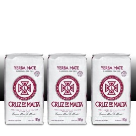 Cruz de Malta Tea Pack of 3 2200g Premium Loose Leaf Tea 3 Kilos