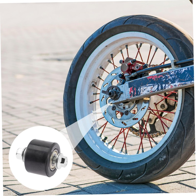 CHILDWEET 2sets Alloy Chain Roller Guide for Motorcycle Mini Bike