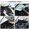 Nicecar88 For Toyota Tundra 22+ Black Car Windshield Sun Visor