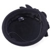 Lawliet Autumn Winter Beret Hat Flower Wool Fascinator Hat Gatsby