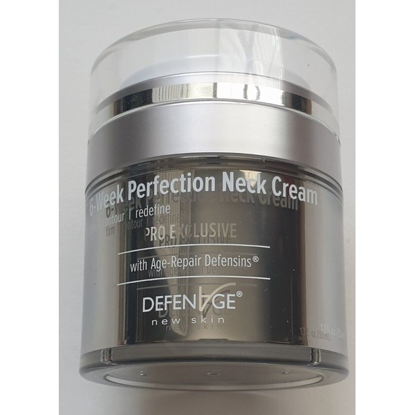 DEFENAGE PRO EXCLUSIVE 6-WEEK PERFECTION NECK TIGHTENING CREAM 1.7oz exp