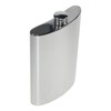 Plain Pewter Kidney Flask, Hip Flask in 6 Sizes with