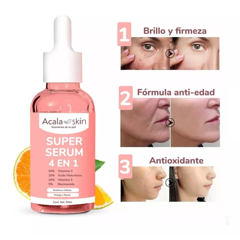 Acala Skin Serum 4 En 1 - Vitamina C +