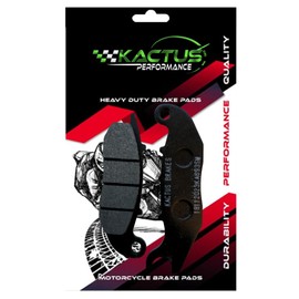 Brake Pads Fits: CBR125R 2004-2016 Front | CBF125 2009-2015 Front | MSX125 GROM 2014-2024 Front | Monkey 125 18-22 Front | RS2 50cc Matrix/Pro 07-09 Front | RS2 50 FR 09-10 F | Karizma ZMR 230 11-12