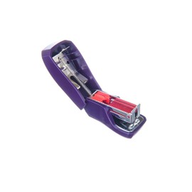 PraxxisPro - Aria Premium Back to School Mini Stapler Set of 4 - with Built-in Staple Removers, 2000 Standard Staples Included - for Office, School,Travel, Blue, Pink, Purple, Green,