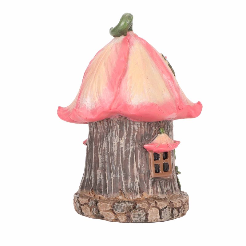 Gnome Fairy House Resin Dustproof Waterproof Garden Gnomes House Figurine