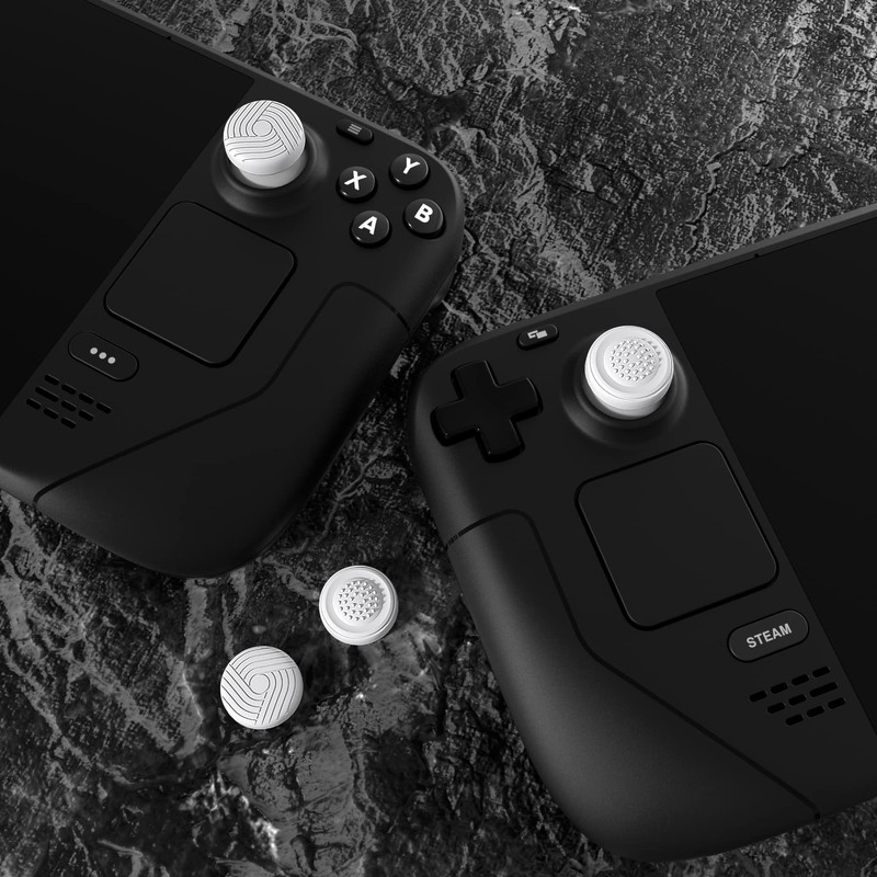 playvital Joystick Caps for Steam Deck LCD, Thumbsticks Grips Caps