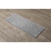 EVIDECO French Home Goods Light Gray Bath Rug Runner Mat
