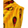 HongyuAmy - Juego de falda para bebé con estampado africano,