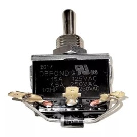 Rosan Interruptor Para Licuadora De 1 Velocidad Con Diodo 15 Amp.