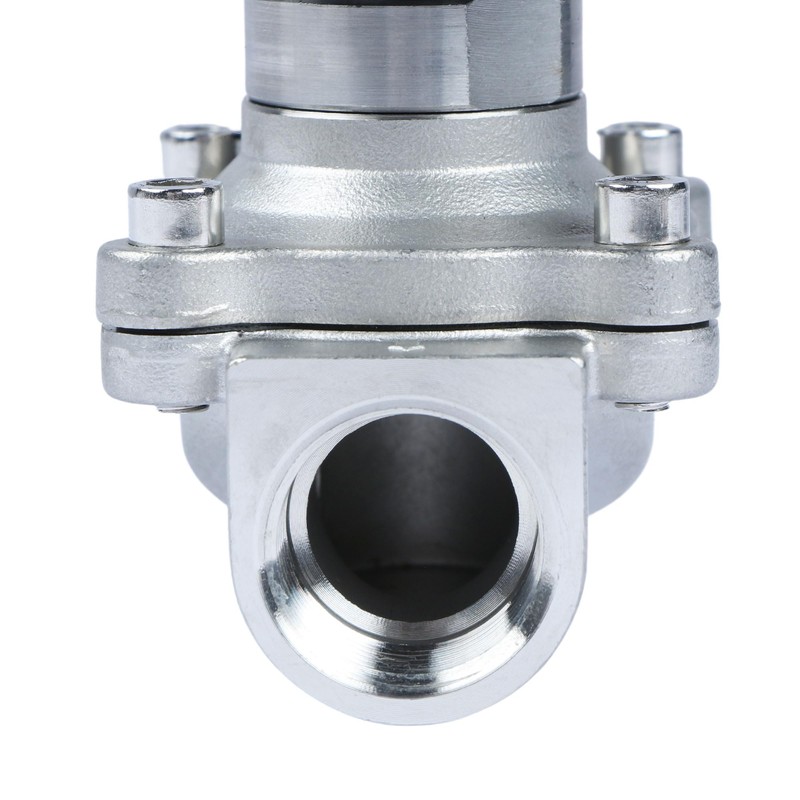 U.S. Solid 3/4 inch Solenoid Valve - Stainless Steel 110V