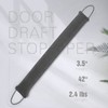 Door Draft Stopper, 42 Inch Weighted Under Door Noise Cold