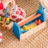 Melissa & Doug Take-Along Tool Kit Wooden Construction Toy (24