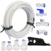 FOCCTS 15Meters Water Supply Pipe Tube and Fridge Connectors Kit