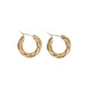 IVANI Gold Earrings for Women - Lightweight 18K Gold Plated