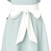 Francfranc Flare Franc Flare Ruffle Full Apron, Gray