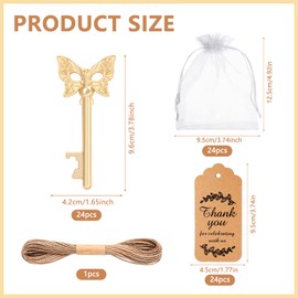 50Pcs Mask Design Bottle Openers Beautiful Centerpieces for Tables for Masquerade Mask Party Wedding Favors Bridal Shower Party Baby Shower Gifts with Thank You Tags and Bags