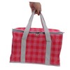 BUGUUYO Large Capacity Insulated Cooler Bag for Groceries Reusable Zippered