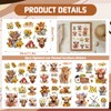 Highland Cow Rub on Transfers - Joybileefun 6 Sheets Sunflower
