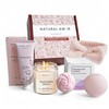 Natural Amor Relaxation Spa Gift Set for Women, 5 Piece