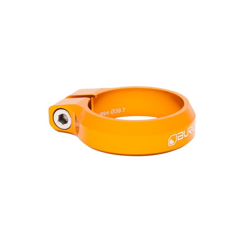 Burgtec Seat Clamp 39.7mm Iron Bro Orange