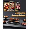 Saenchue 2-Person Raclette Table Grill - Indoor Non-stick Electric Grill