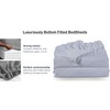 Bottom Fitted Sheets Stretches Up to 25cm Deep Mattress Pocket