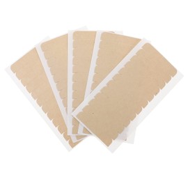Healvian 10 Sheets Wig Glue Paster Double-Sided Tape Hair Replacement Tape Invisible Tape Double Sided Wig Tape Hair Tape Tabs Tape for Wig Gluesticks Hair Extension Sticker Paper Brown