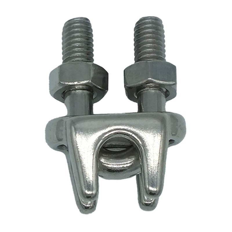 DuraBrite 3/8" Type 316 Stainless Steel Wire Rope Cable Clip