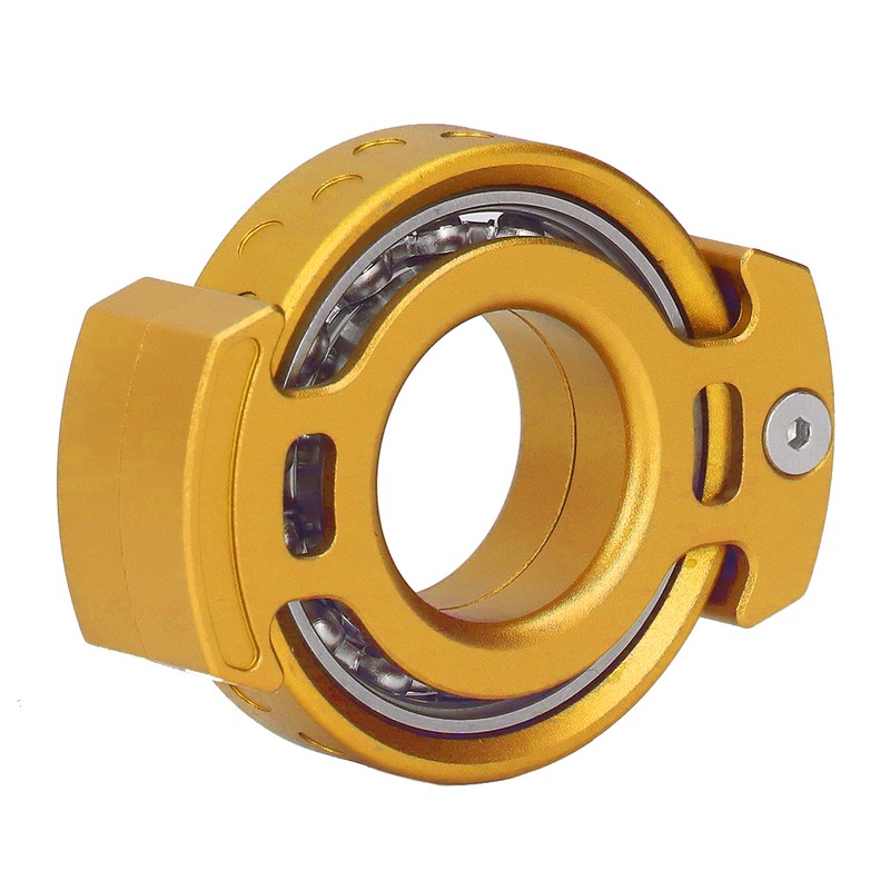 Fingertip Gyroscope Reduce Anxiety Free Rotating Metal Ring Decompression Toy