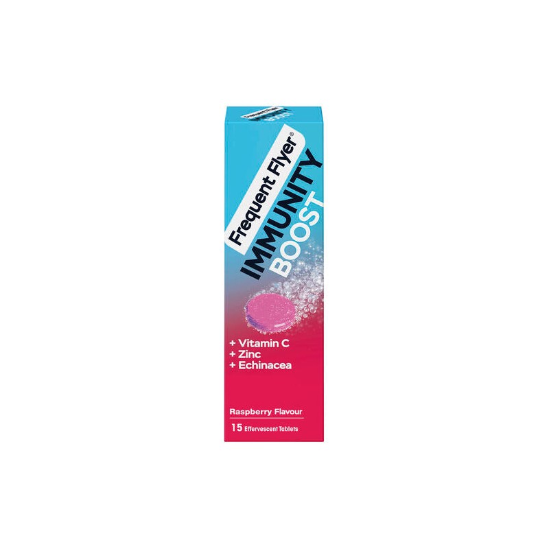 Frequent Flyer Immunity Boost Raspberry 15 Tablets