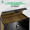 ADEPTNA Highly Durable 18 Pocket Expanding Box File Organiser A4