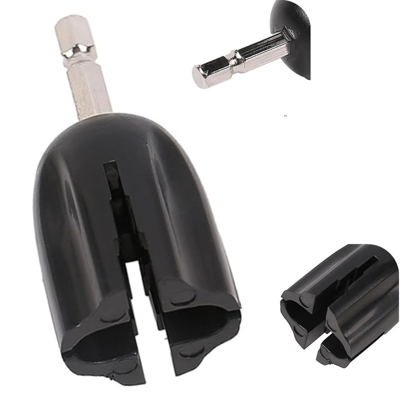 Luoyuanjia Guitar String Winder Head Tool Electric Drill Tuning Peg