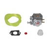 Carburetor Gasket Primer Bulb Kit Fit for TroyBilt TB32EC TB225