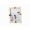 Zodax Maha Black or White Bone with Brass Trim Photo