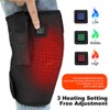 Oimzzr Knee Electric Heating Pad 3 Temperature Control Knee Brace