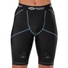 Women's Compression Hockey Short w/Pelvic Protector, Black
