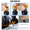 Torque Screwdriver, RTD-1.2 Screwdriver with Adjustable Torque, 0.2-1.2 Nm Hexagon,