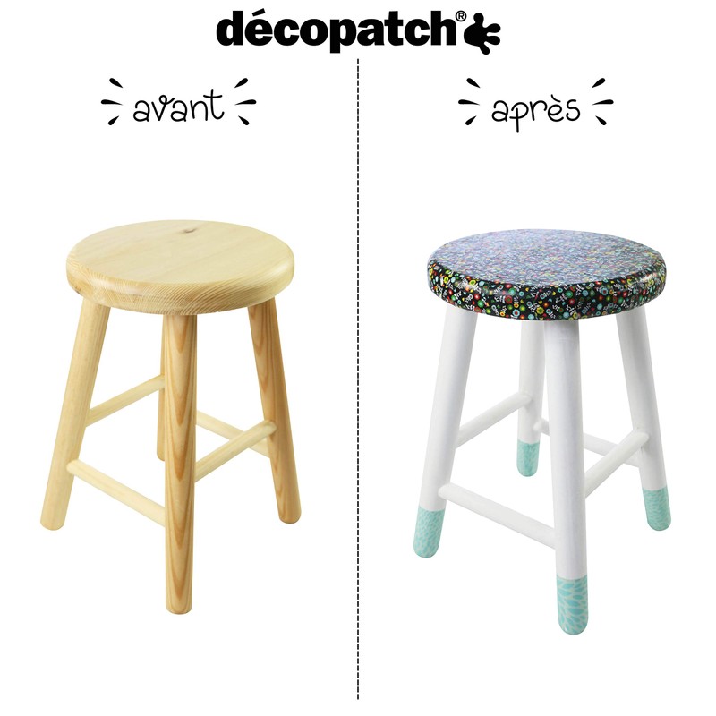 Décopatch - Ref C685O - Flying Pastel Birds Paper Pack