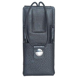 Replacement for LC-036P-4024BR Two Way Radio Leather Carry Case Holster with Swivel Belt Loop