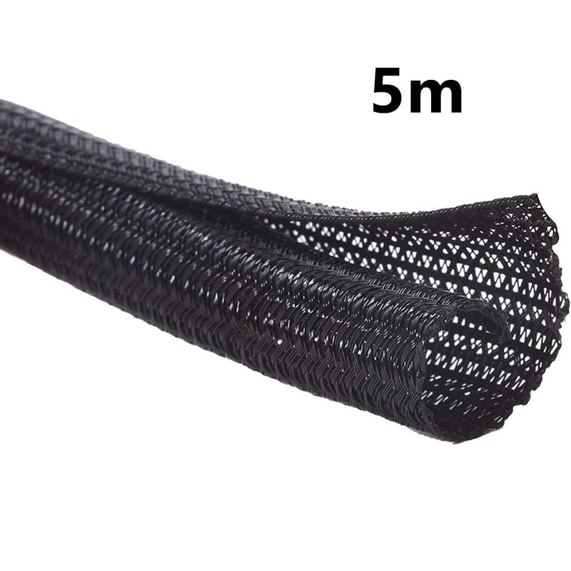 Cable Cover Organiser Cable Tube Self-Closing 13-18 mm 5 m