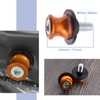 EMSea 2pcs Motorbike Aluminum Swing Arm Spools Compatible with KTM