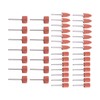 AOMIKITSTU 42-Piece Corundum Grinding Tip Set, Sanding Sleeve Set Accessories,